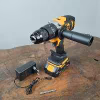 دریل شارژی 58 ولت تک باتری اولترا صنعتی 13 میلیمتر چکشی اینتیمکس مدل 0438