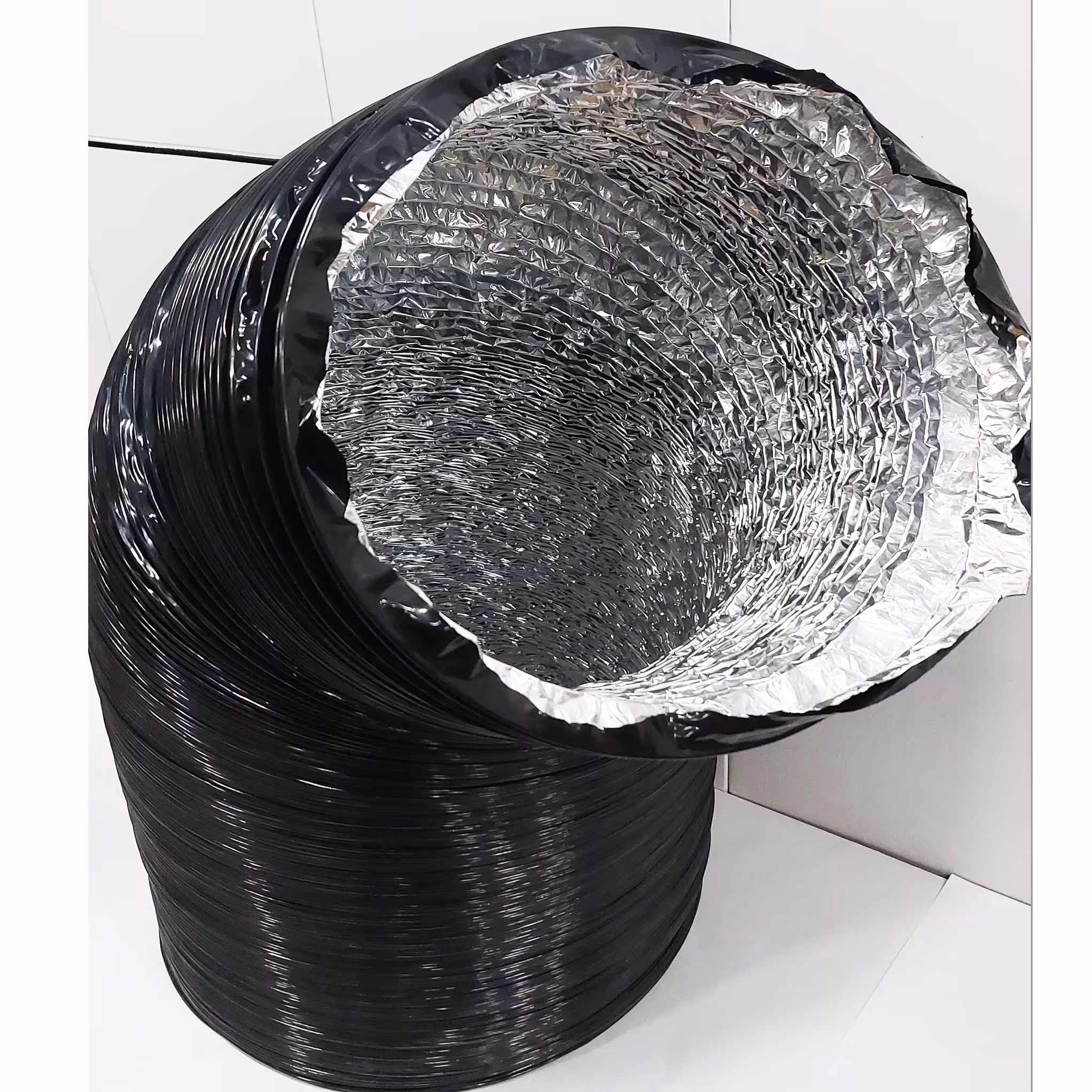 لوله فلکسیبل خروجی هوا 5 متری سایز 5اینچ (15سانتی)ماینر  m20 m21 m30 m31 m32