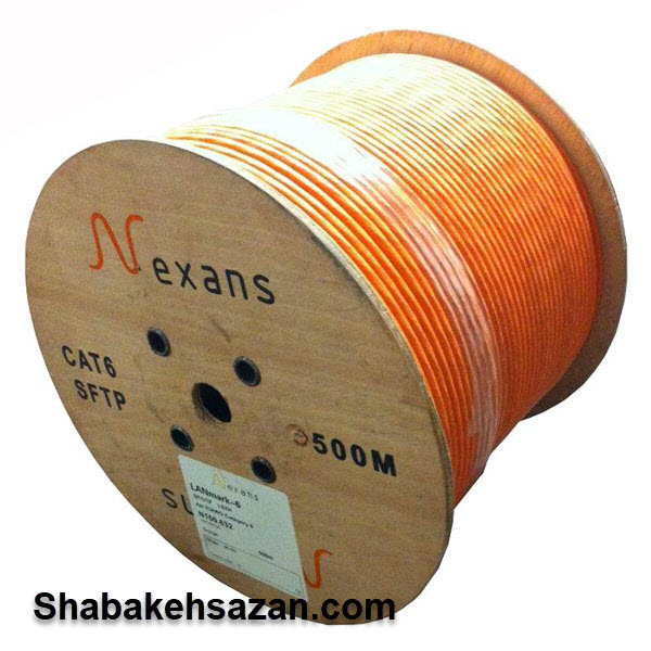 کابل شبکه نگزنس Cat6-SFTP تست چنل وارداتی