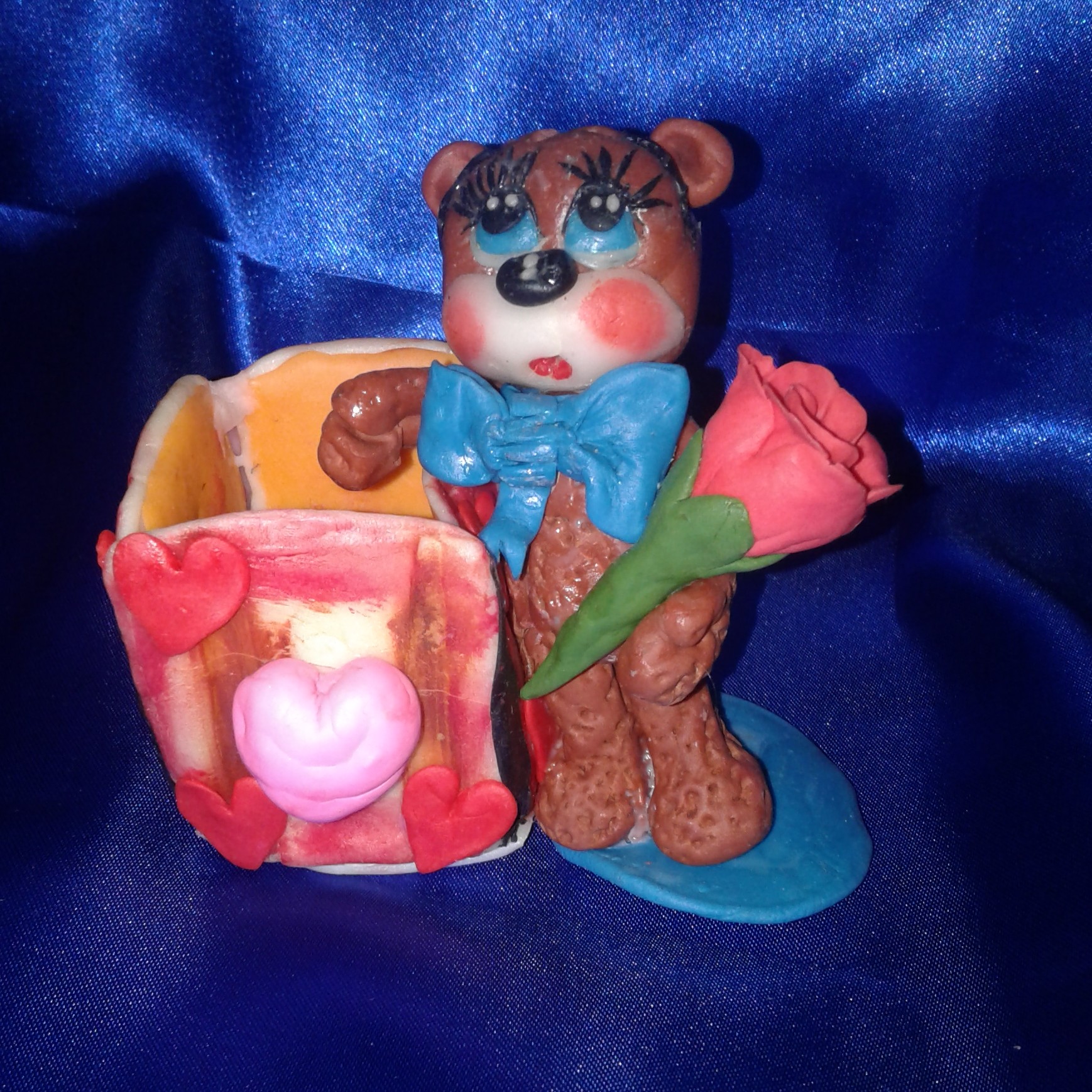 جامدادی خمیری مدل خرس