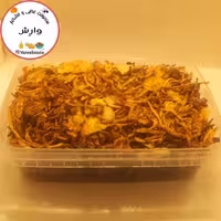 پیاز سرخ شده 170 گرمی پیاز داغ خلالی دو آتیشه سرخ شده