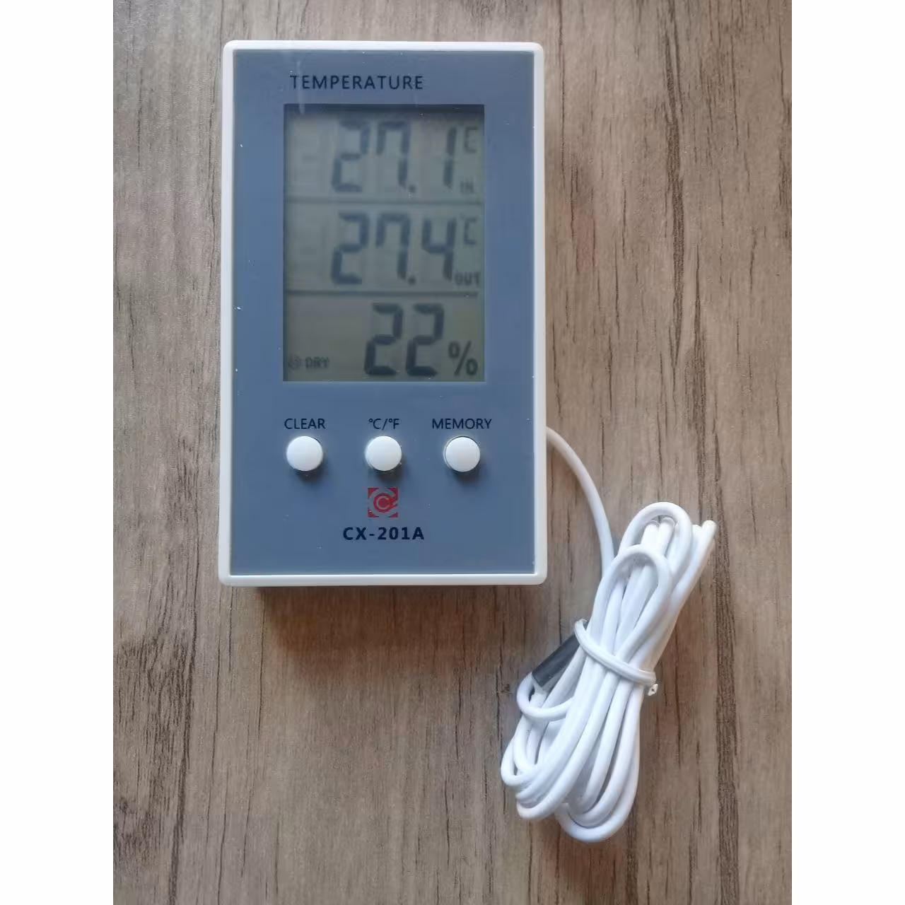 رطوبت سنج و دماسنج مدل CX-201A