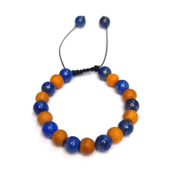 دستبند سنگ  کویر و آسمان 55 ( پس کرایه )