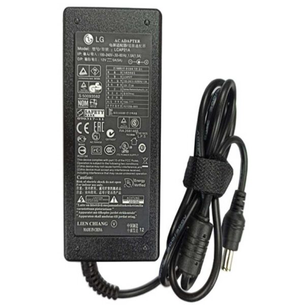 آداپتور مانیتور الجی 19 ولتی 2٫1 آمپر مناسب مانیتورهای الجی