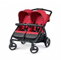 کالسکه دوقلو رنگ قرمز پگ پرگو Peg-Perego Book For Two