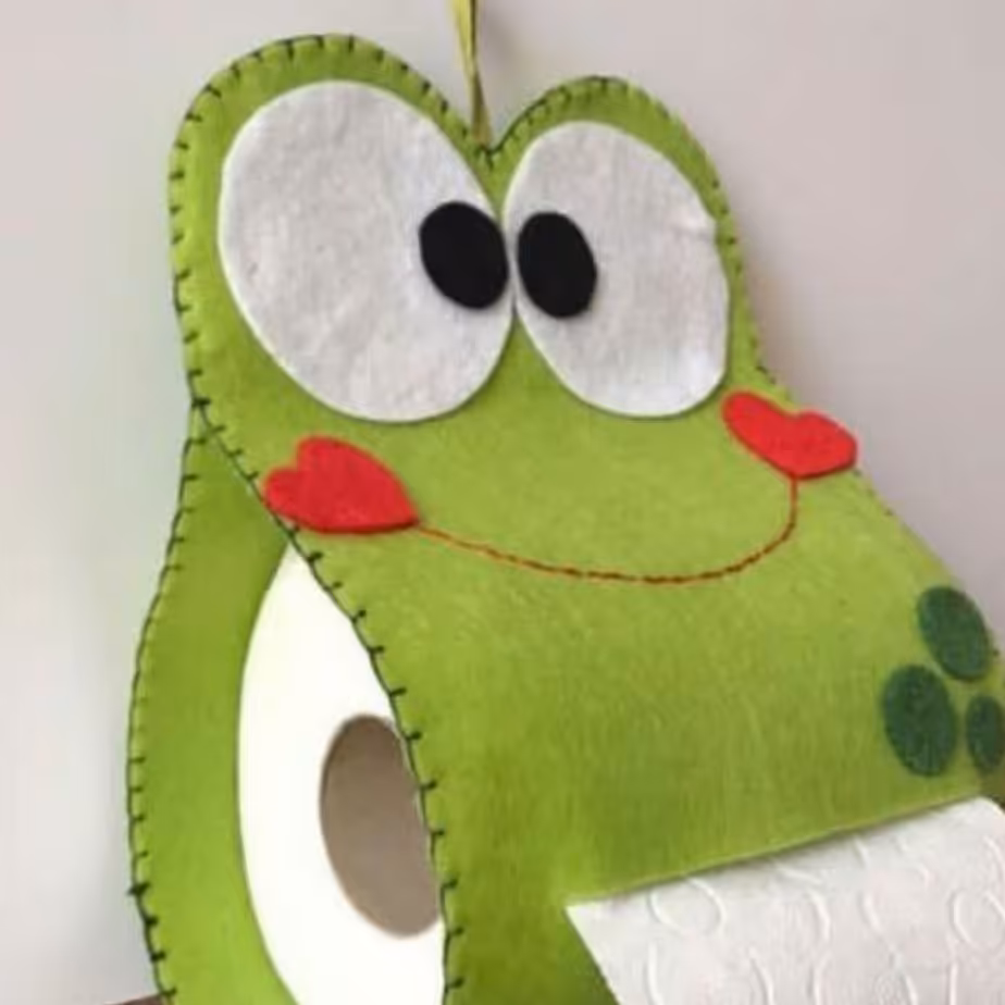 جا دستما ل کاغذی رولی  از جنس نمد