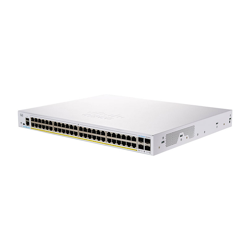 سوئیچ 48 پورت PoE سیسکو CBS250-48P-4G