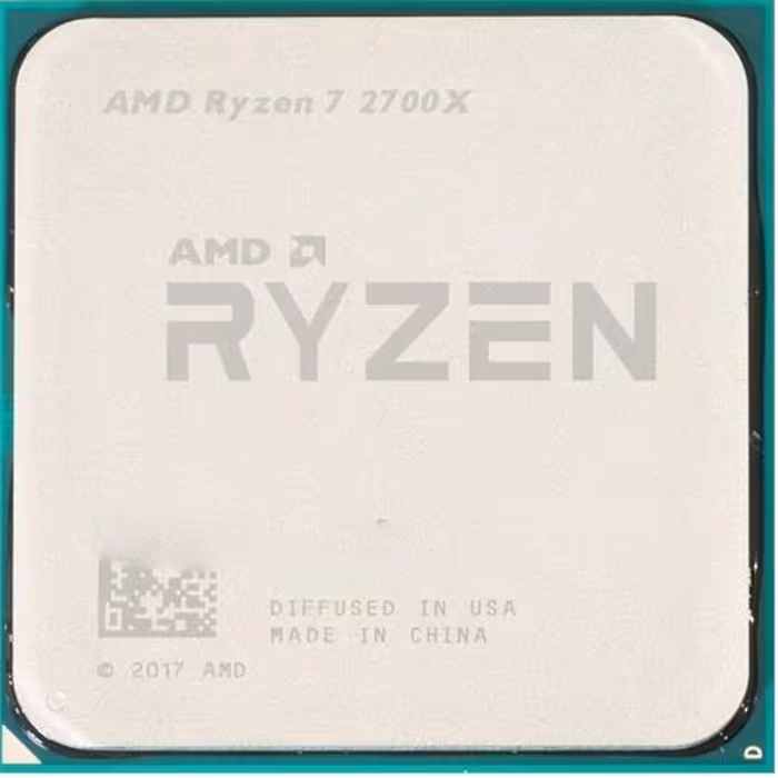 پردازنده تری ای ام دی مدل رایزن7 2700 ایکس با فرکانس 3.7 گیگاهرتز