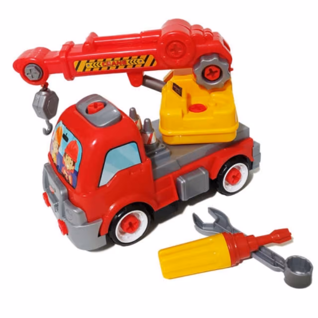 ماشین بازی ساخت وساز مدل باز شونده چند رنگ