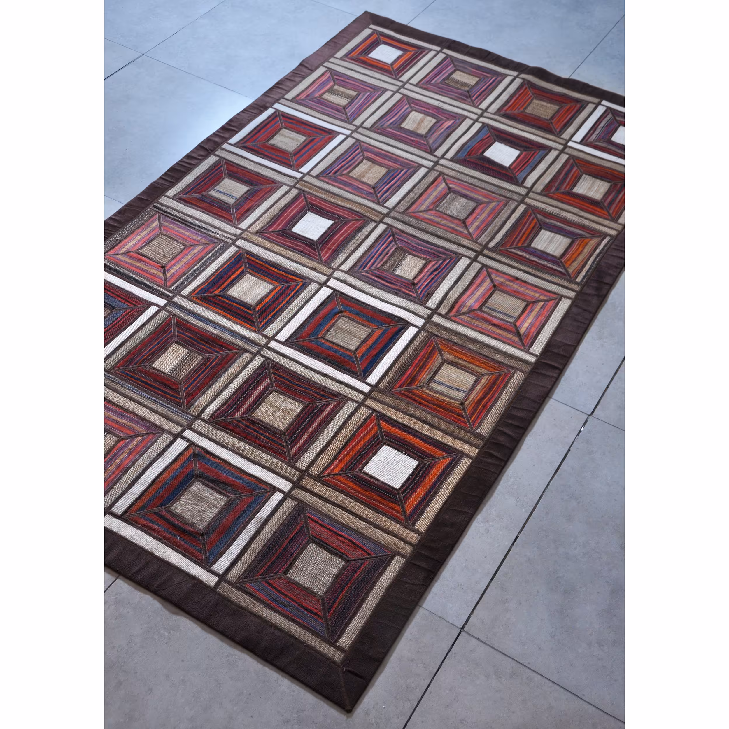 فرش دستبافت چهار متری امیرخیز مدل چهل تیکه کد 101543