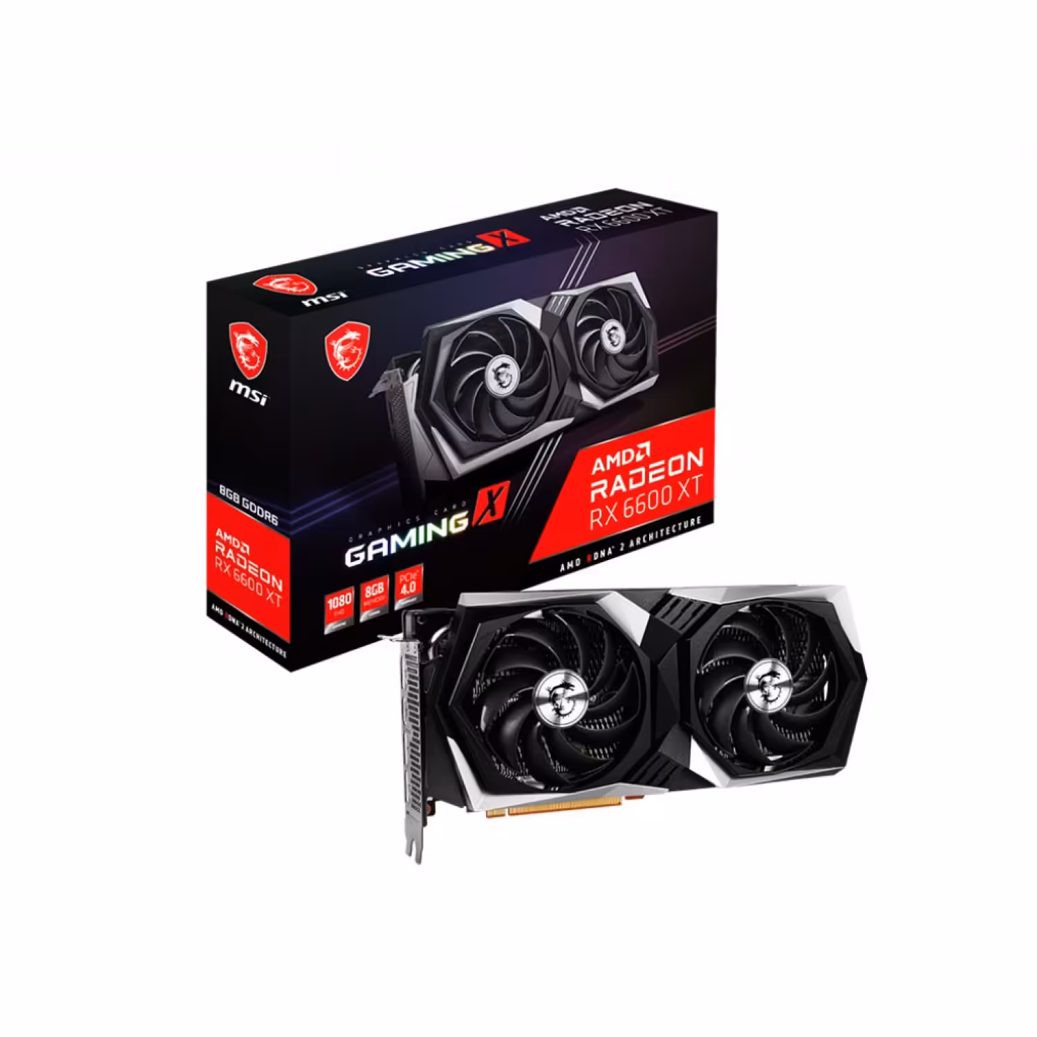 کارت گرافیک ام اس آی Radeon RX 6600 XT GAMING X 8G