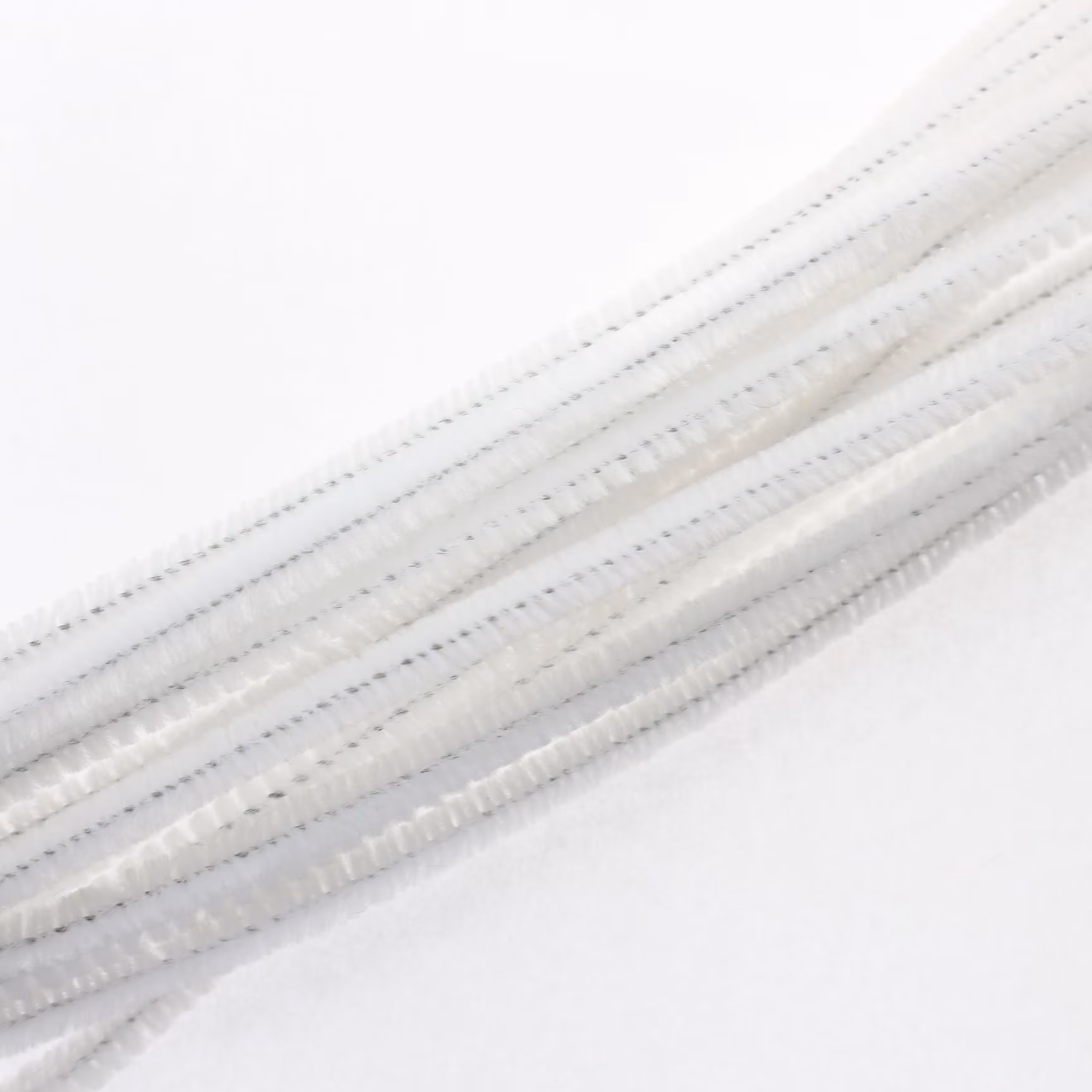 پیپ پاک کن سفید مخملی (بسته 10 عددی)