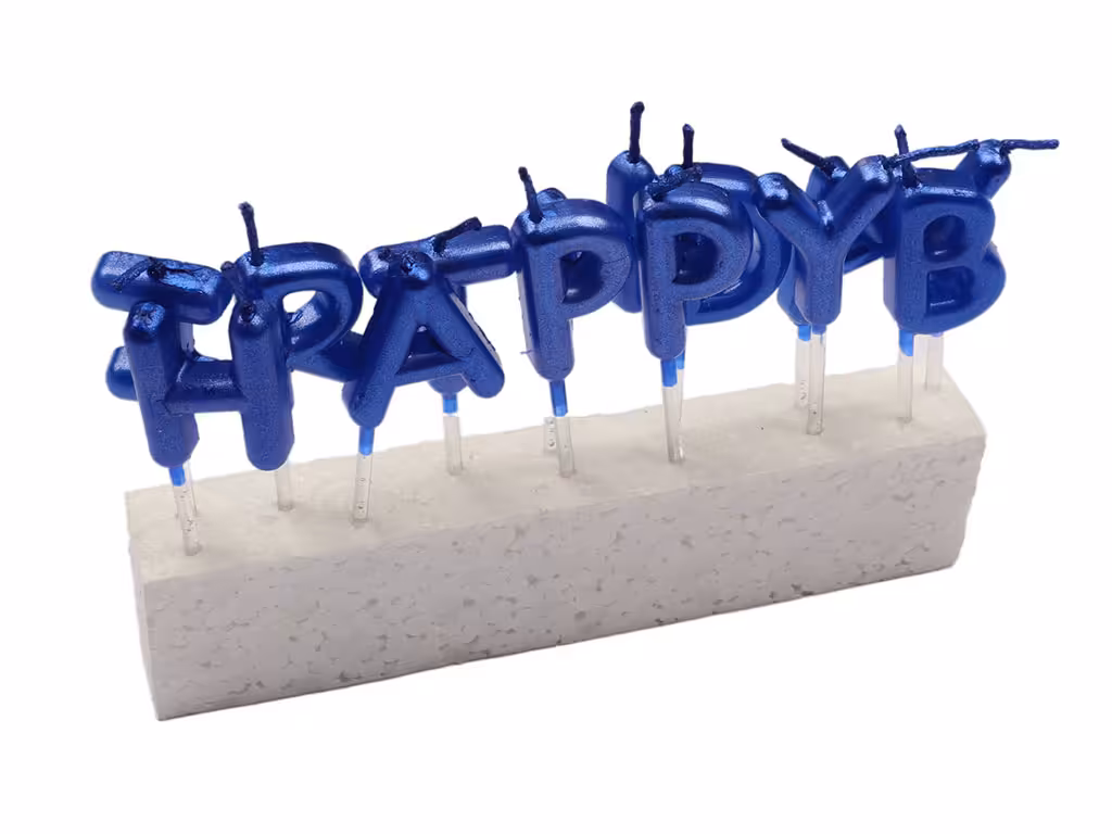 شمع Happy birthday