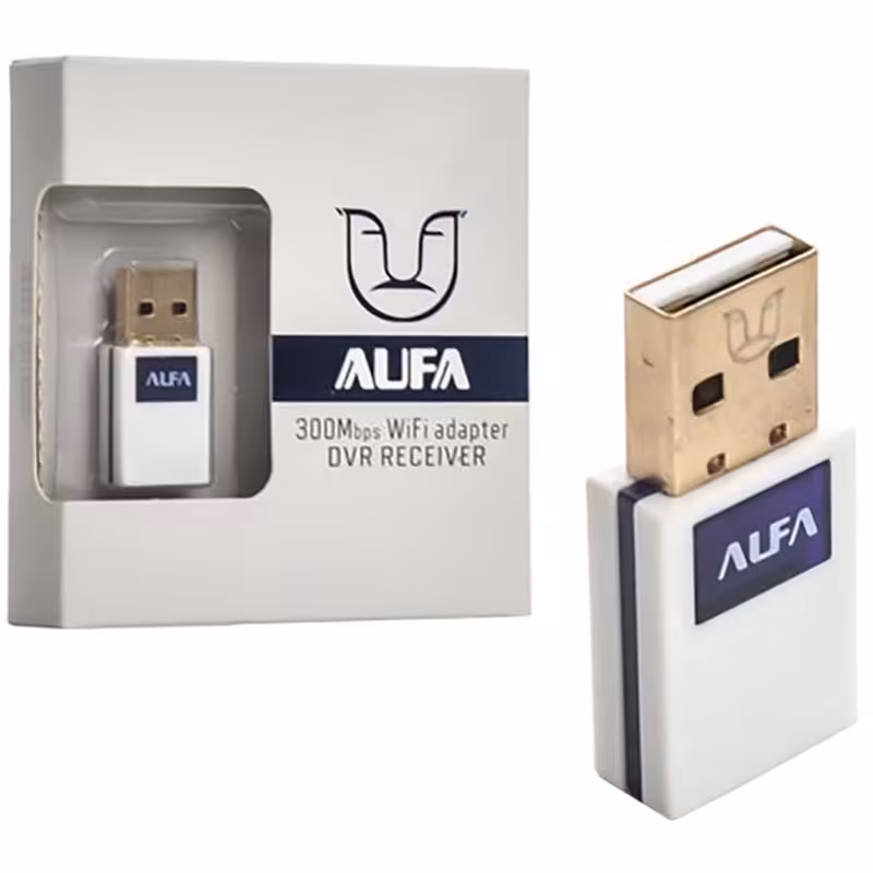 کارت شبکه USB بی سیم بدون آنتن آلفا Alfa W134 300 Mbps