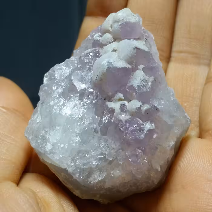 سنگ راف آمیتیس همرشتی با بورنیت خاص بسیار زیبا دیدنی کاملا طبیعی شاهکار خلقت 9196