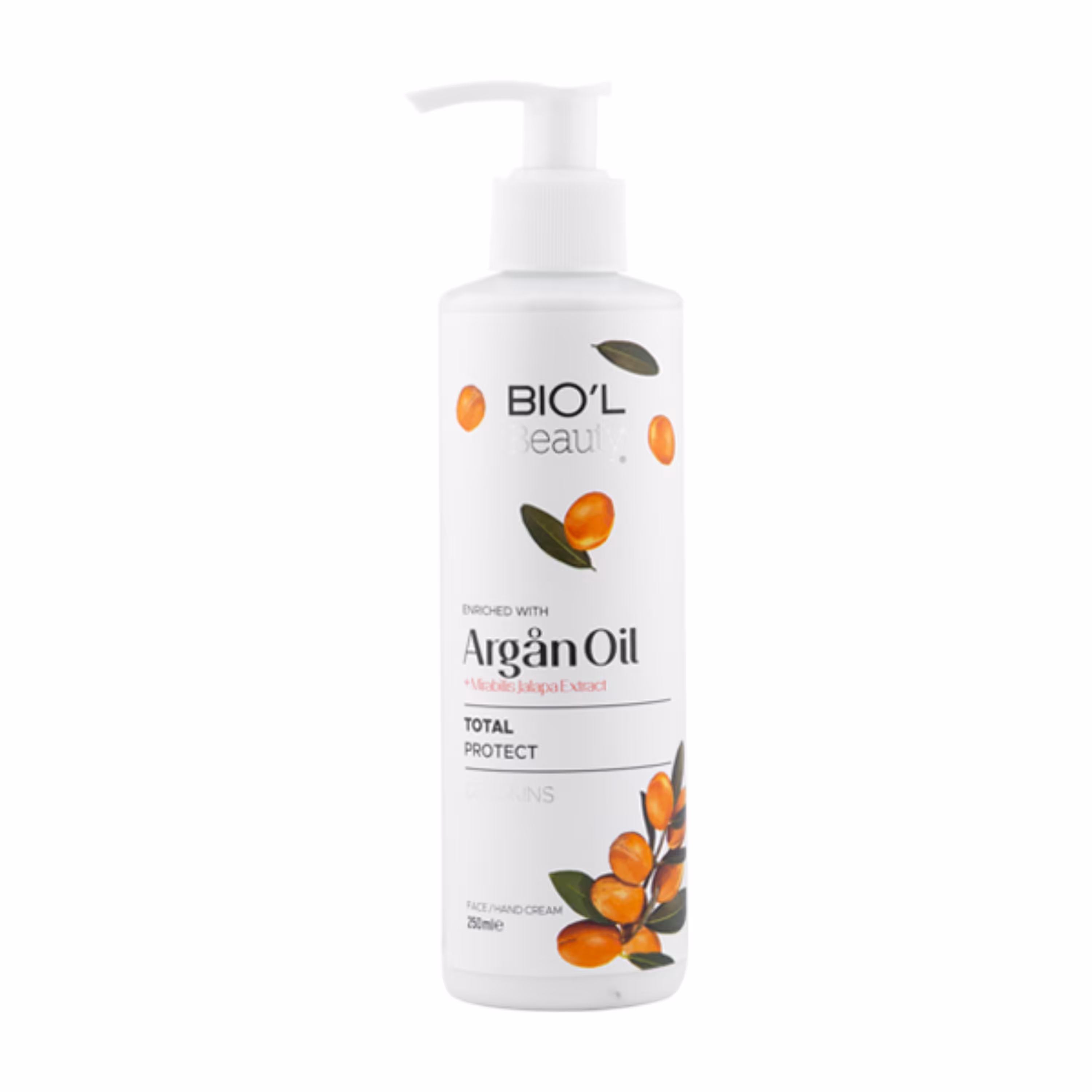 کرم مرطوب کننده بیول مدل Argan Oil حجم 250 میل (BIOL)