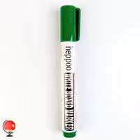 ماژیک وایت برد هیپو سرتخت رنگ سبز کد 2881