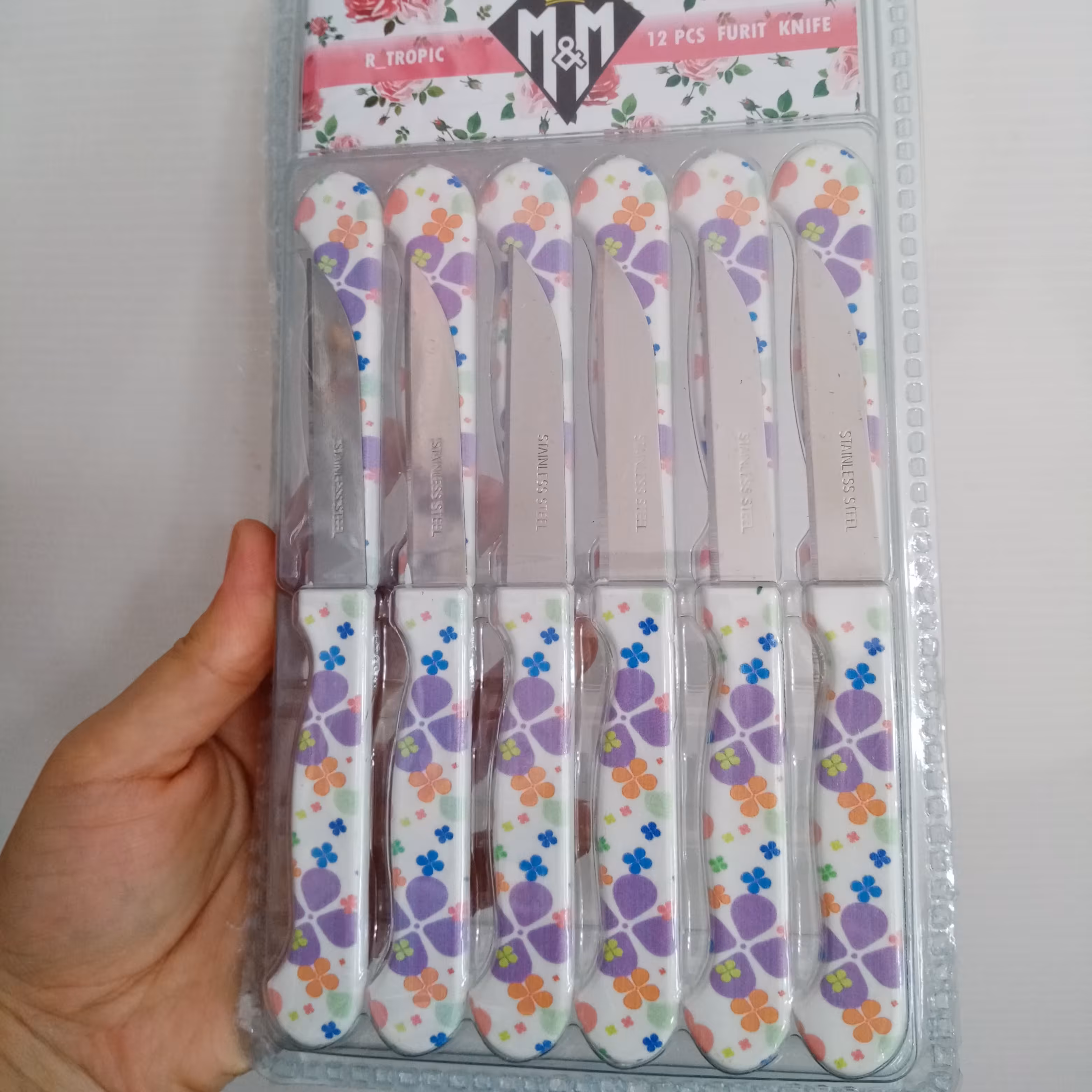 کارد میوه خوری 12عددی