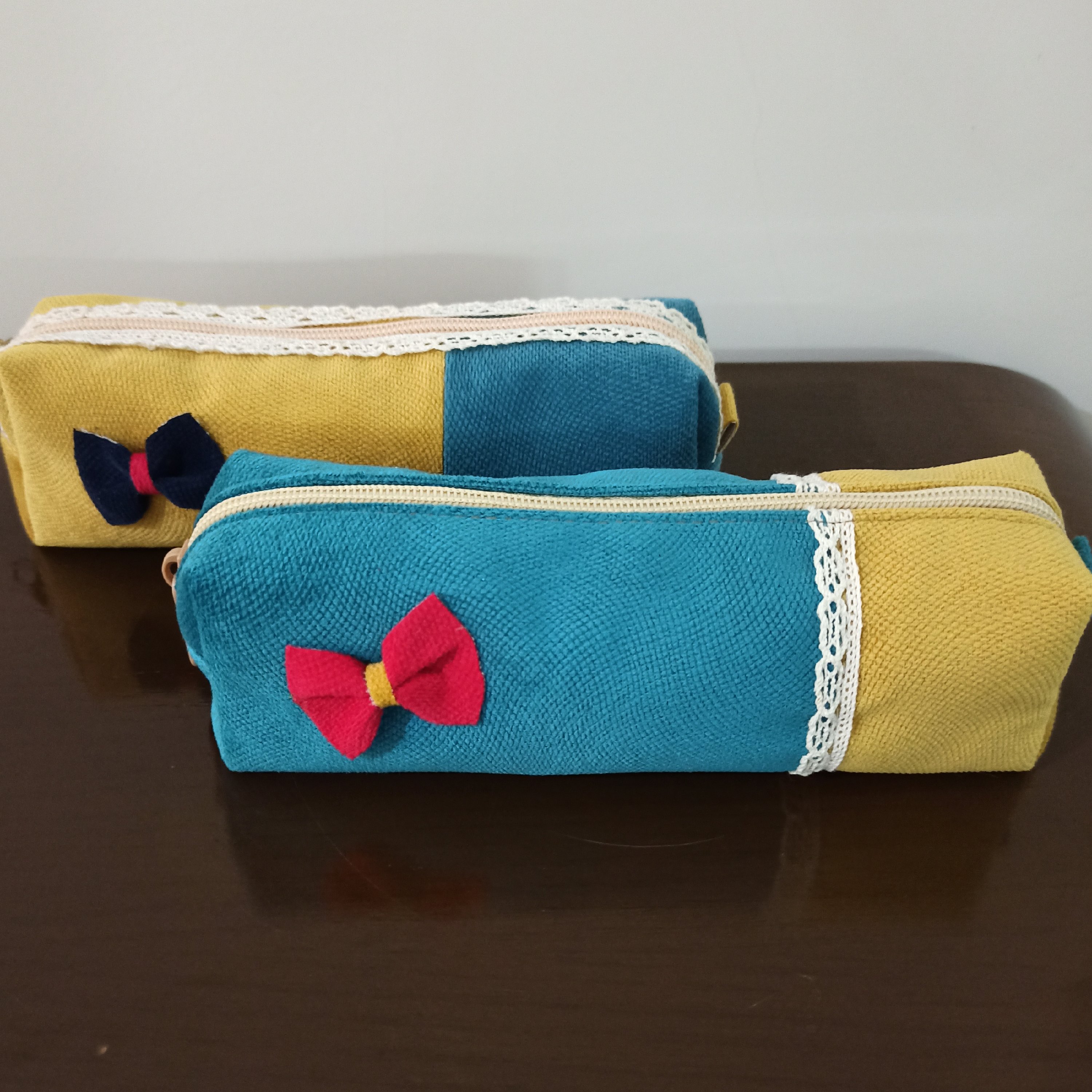 جامدادی مخمل طرح پاپیون( 2عدد)