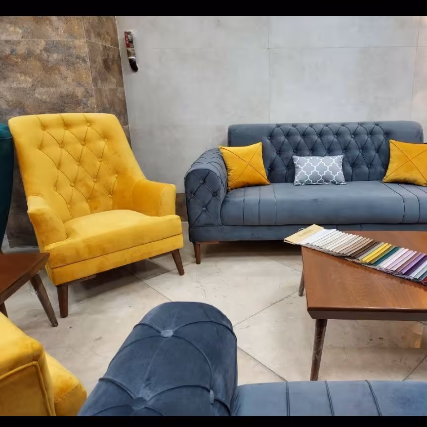 مبل راحتی هفت نفره بادوام و یونانی مدل چستر 