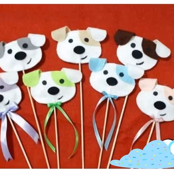 گیفت سگ نمدی (تاپر سگ) گیفت مناسب نشانه ی حرف س