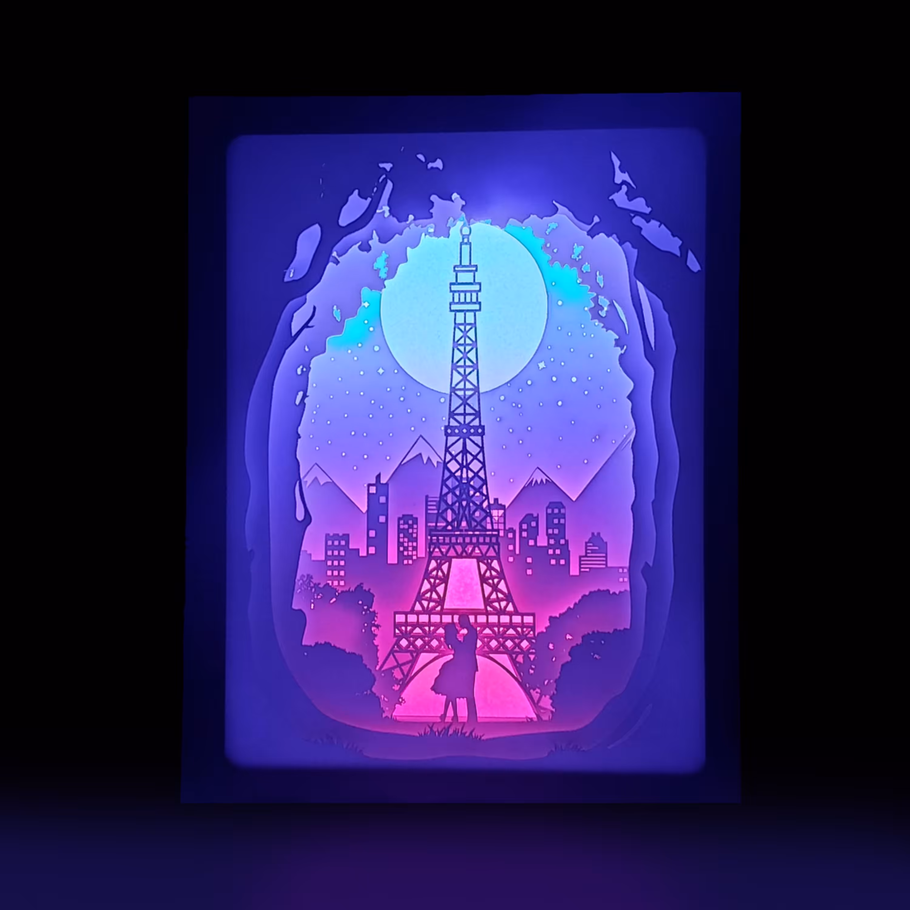 چراغ خواب طرح پاریس کد SD46 (نایتباکس)