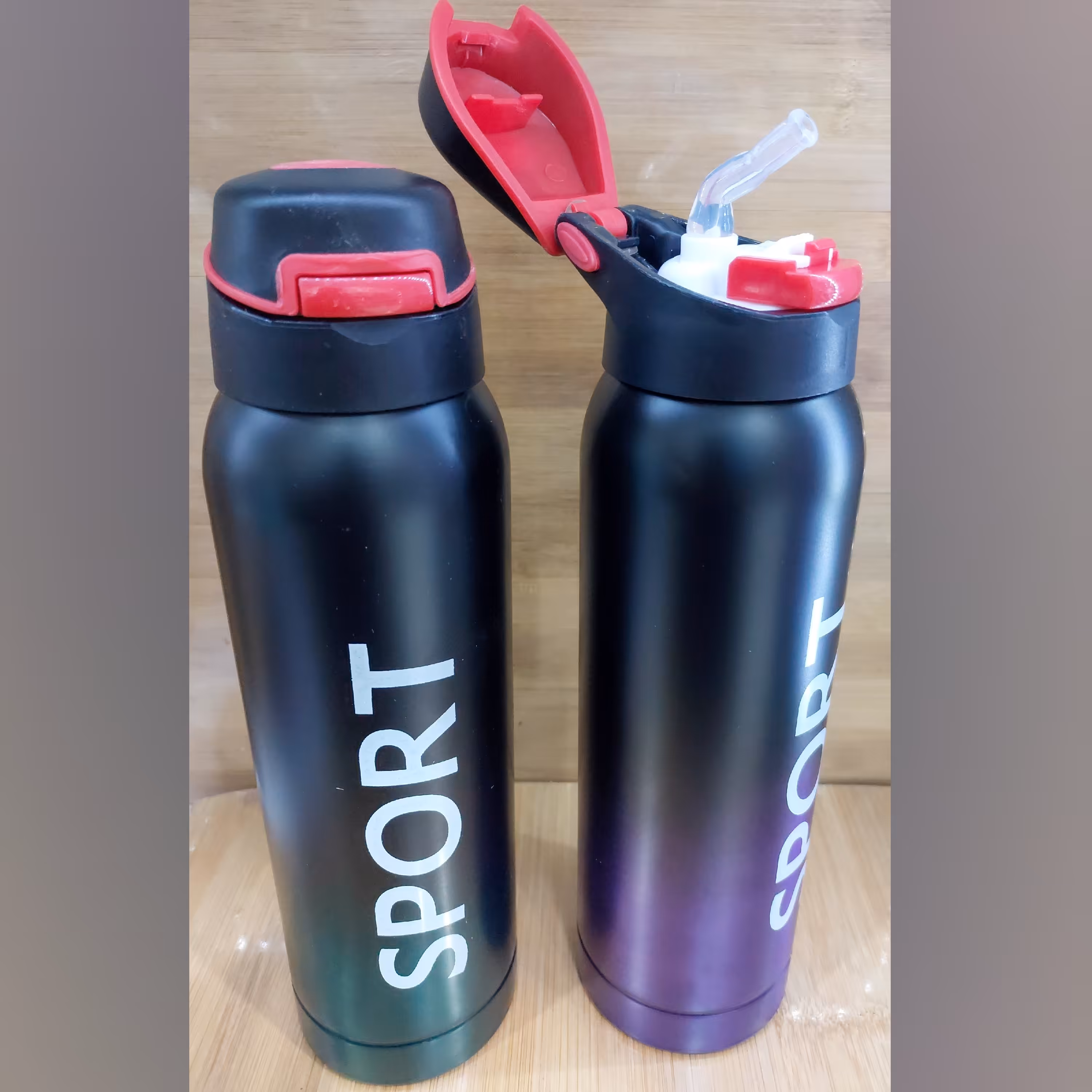 فلاسک  دوجداره نی دار اسپرت کودک و نوجوان 