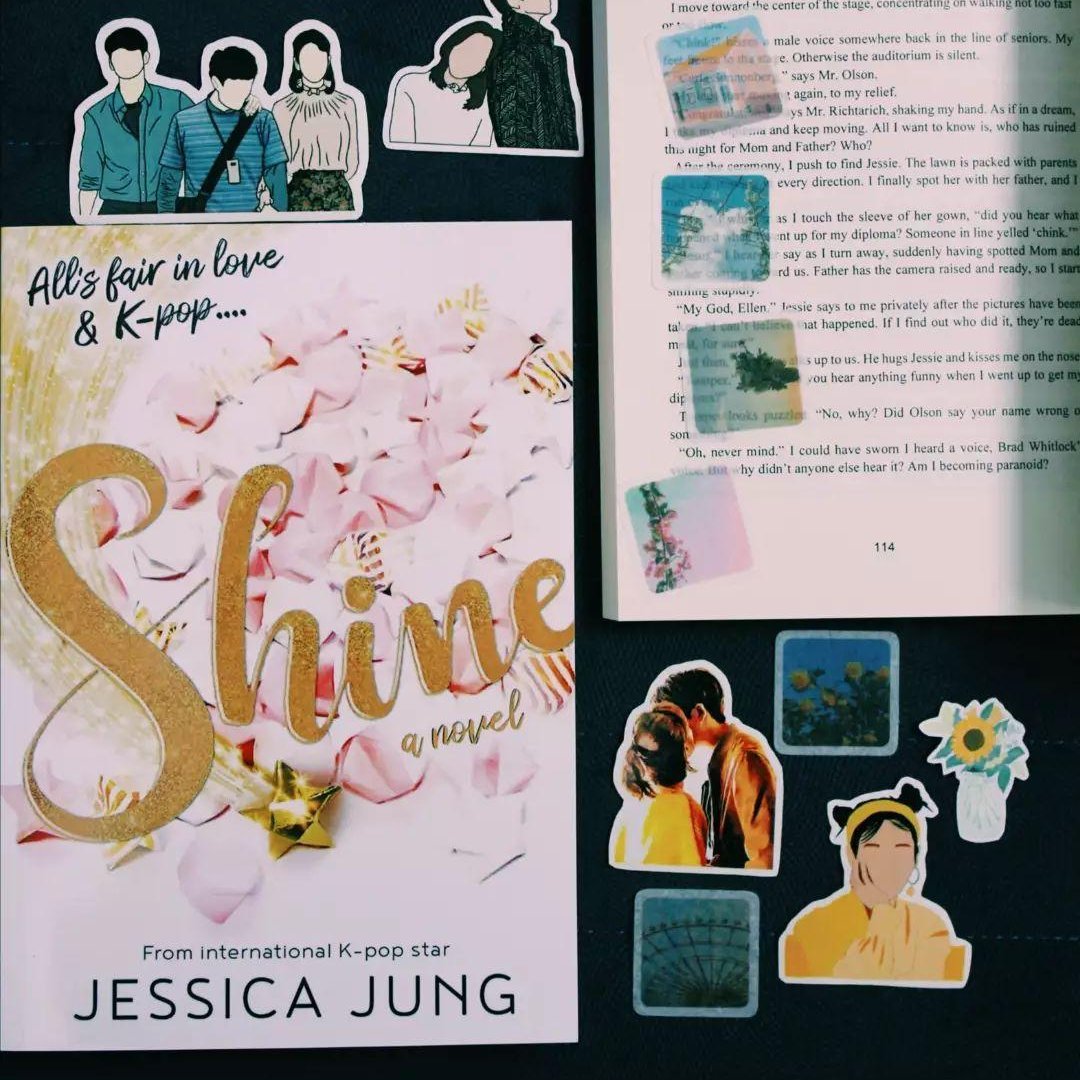 کتاب زبان اصلی  Shine نوشته Jessica jung / درخشش جسیکا جونگ