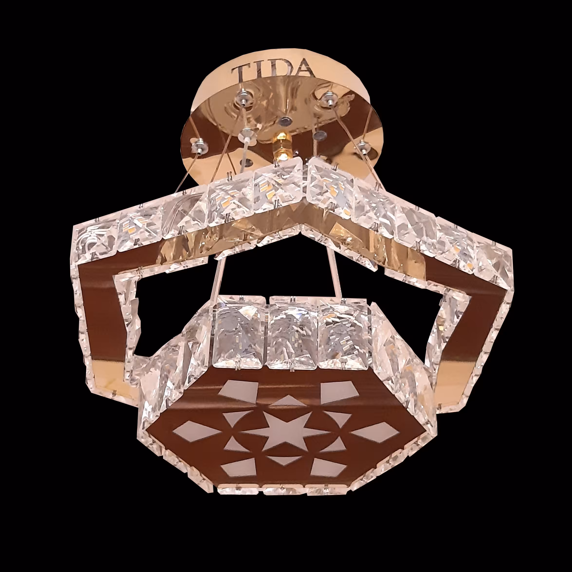 لوستر  مدرن مدل hexa