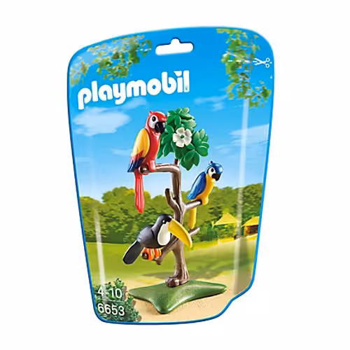 ساختني پلي موبيل مدل Playmobil Tropical Birds 6653