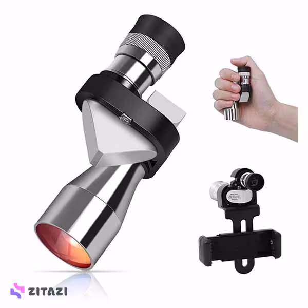 میکروسکوپ فلزی تلسکوپ تک چشمی مینی اپتیکال اچ دی 8x20