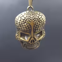 آویز خودرو (برنزی) ماسک کد 481