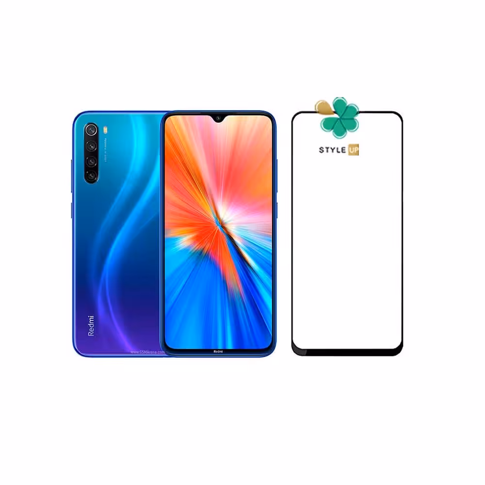 محافظ صفحه سرامیک گوشی شیائومی Xiaomi Redmi Note 8 2021 مدل دور تراش