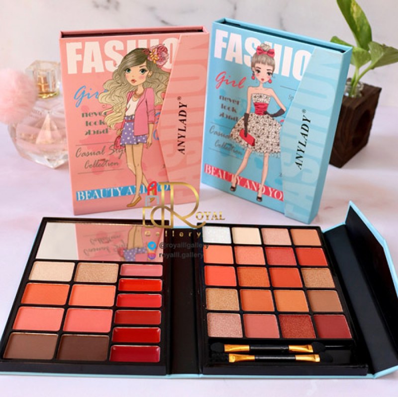 پالت کیفی کاربردی 4 در 1 طرح فشن fashion برند ANY LADY