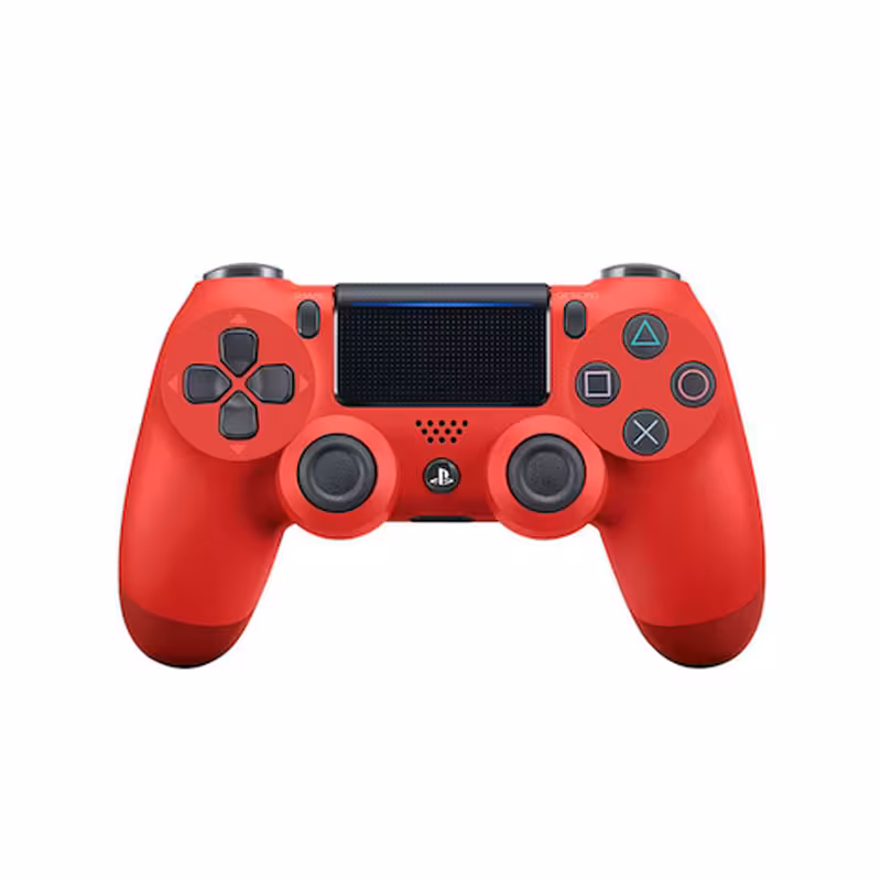 خرید و قیمت دسته بازی بیسیم پلی استیشن 4 اصلی PS4 مدل قرمز