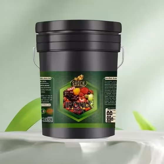 کود آهن شوک اصل آمریکایی گالن بیست لیتری کیفیت بالا 