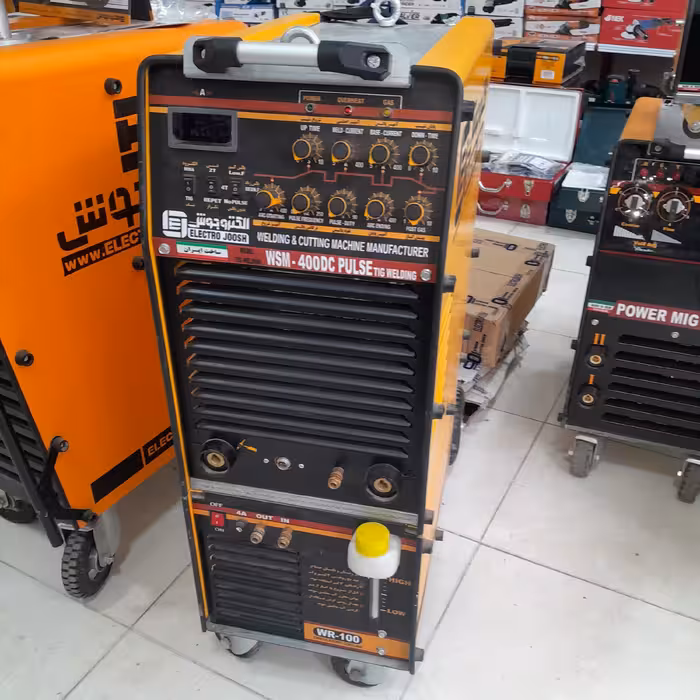 دستگاه جوش 400امپراب خنک TiGالکتروجوش با گارانتی 1ساله