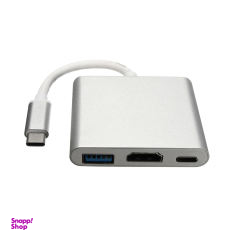 مبدل UCB-C به HDMI/USB-C کد 301