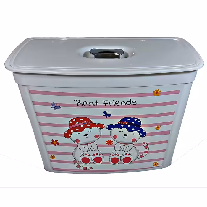 سطل کابینتی آفاق - سفید