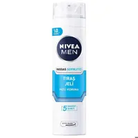 ژل اصلاح مردانه نیوآ مدل پوست های حساس Nivea Sensitive خنک کننده حجم 200 میلی لی