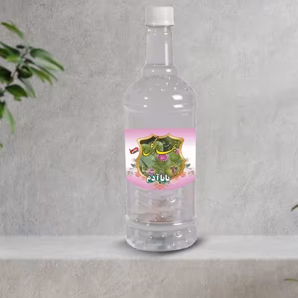 عرق باباآدم سنتی کاشان یک لیتری (ممتاز)