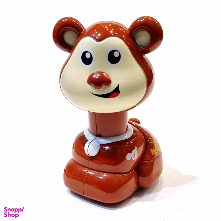 اسباب بازی متحرک مدل میمون کد 1232 رنگ قهوه ای