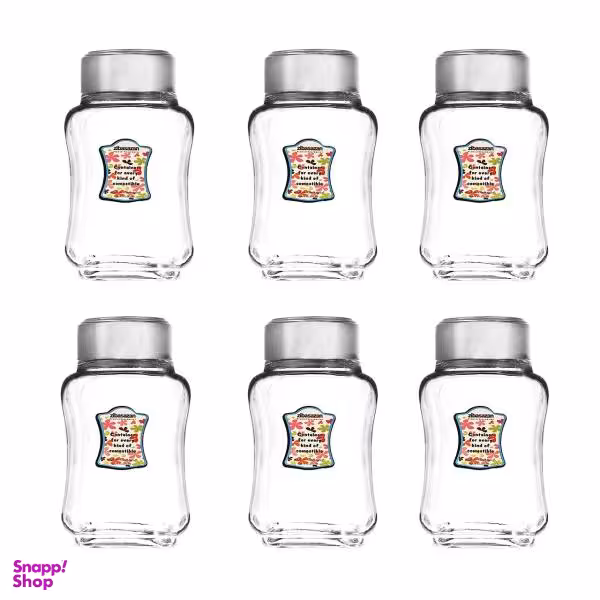 جا ادویه‌ زیباسازان کد 11018 بسته 6 عددی