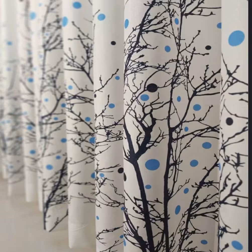 پرده فلامنت پنل درختی اماده