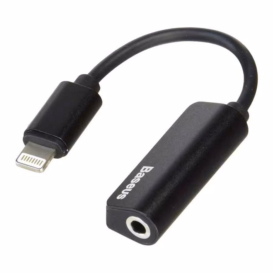 قیمت و خرید کابل تبدیل لایتنینگ به AUX/لایتنینگ بیسوس مدل L32 CALL32-01 | یاس ارتباط