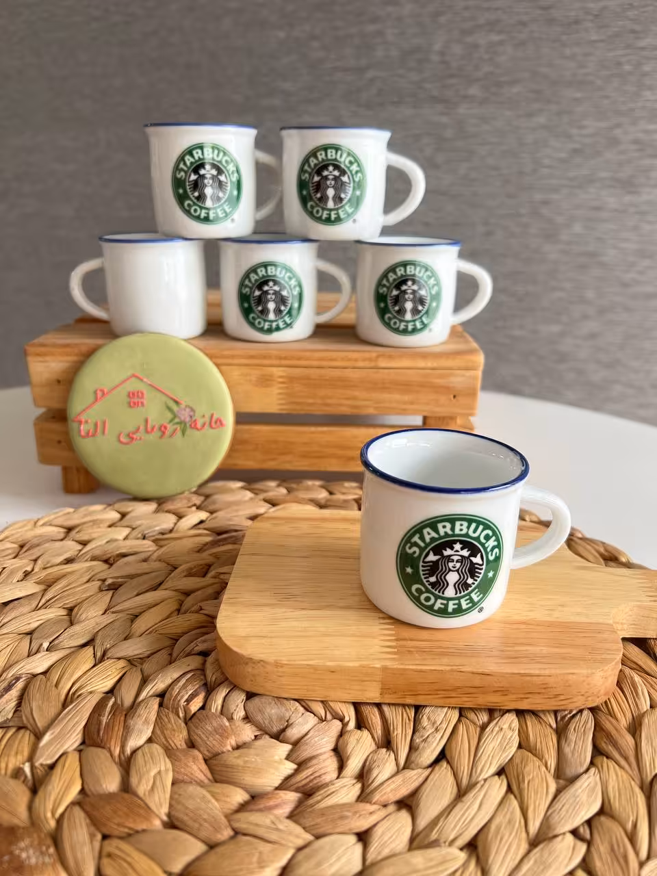 فنجان قهوه خوری استارباکس- سفید (6 عددی)