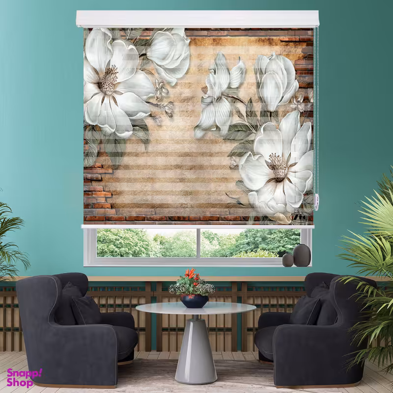 پرده زبرا زیو مدل 3D-1029 سایز 200x150 سانتی متر