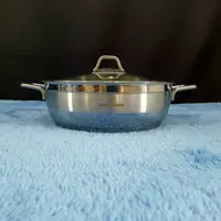 تابه دو دسته استیل سایز 28 سوفرام ترکیه