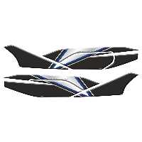 محافظ باک و برچسب HONDA PCX 2021 2023 PAD POOD POT 010 Genel Markalar