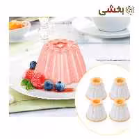 قالب ژله و کارامل 4 عددی مرسه